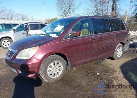 2008 Honda Odyssey Ex-L z USA, uszkodzony, nr VIN 5FNRL38758B055123